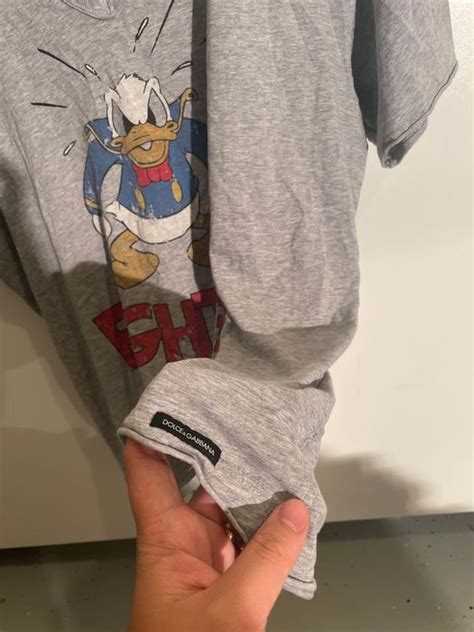 dolce gabbana x disney (donald duck) 